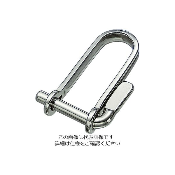 水本機械製作所 水本 ステンレス レバーピンシャックル 呼び3mm B-2185 1個 204-8756（直送品）