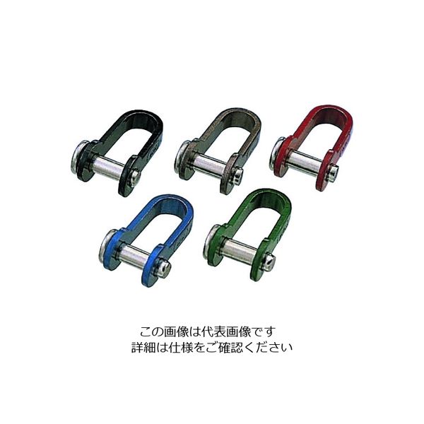 水本機械製作所 水本 ステンレス リベット式シャックル（ブラウン） 呼び4mm B-1223 1個 204-7114（直送品）