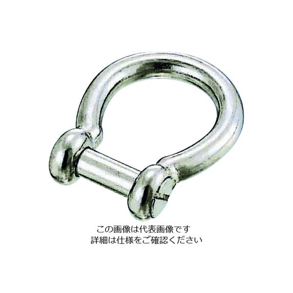 水本機械製作所 水本 ステンレス 沈みオタフクシャックル 呼び12mm B-627 1個 204-4026（直送品）
