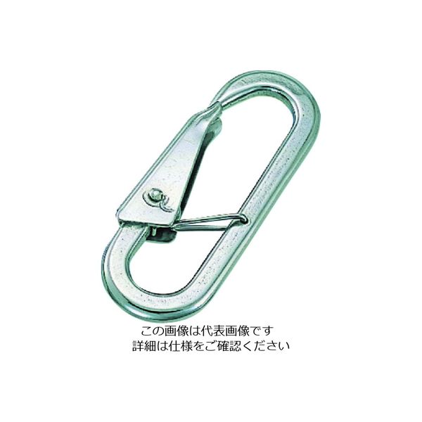 水本機械製作所 水本 ステンレス スナップフックC型 長さ98mm B-530 1個 849-1047（直送品）
