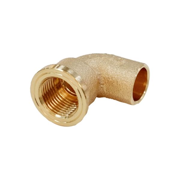 リビラック WL15 銅管用水栓エルボ　1個（直送品）