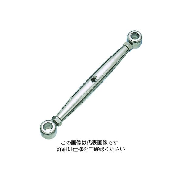 水本機械製作所 水本 ステンレス パイプターンバックルA&A 捻子径M5 B-2766 1個 204-4027（直送品）