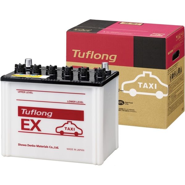 【カー用品】昭和電工マテリアルズ 国産車バッテリー Tuflong EX  GE D26L 1個（直送品）