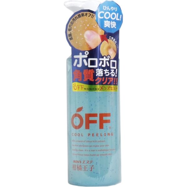 コスメテックスローランド 柑橘王子 フェイシャルピーリングジェル クール 200mL　200mL×4セット（直送品）