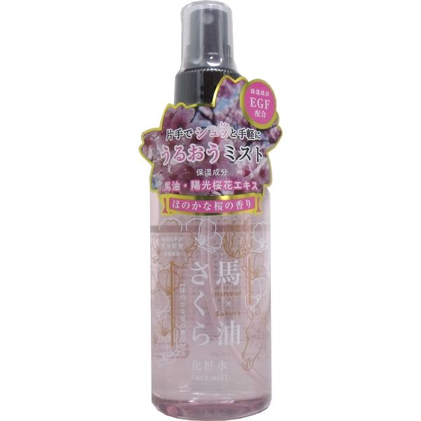 フェニックス 馬油さくら化粧水 150mL 1セット(1本(150mL入)×5)（直送品） アスクル