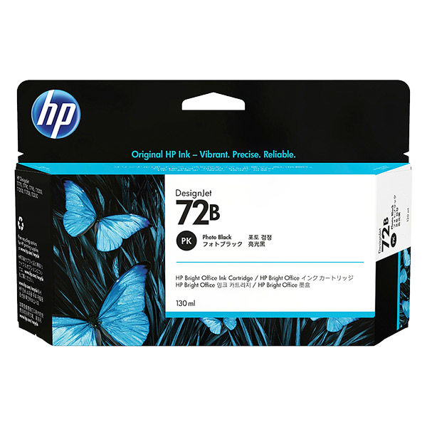 HP（ヒューレット・パッカード） 純正インク HP72B （130ml） フォトブラック 3WX07A 1個