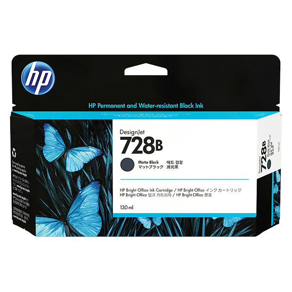 HP 純正インク HP728（130ml）B/M/C/Y ４本　7281個