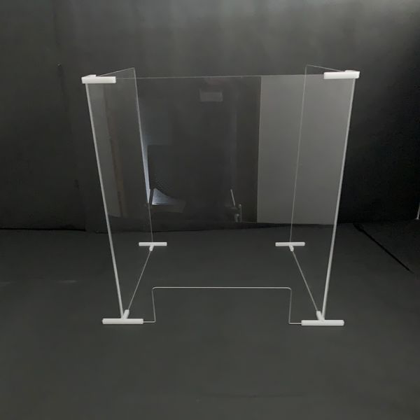寿堂紙製品工業 飛沫防止パネル 窓有 パネルＡ パネル+ジョイントセット 幅450×高さ550mm 10679 1セット（16点入）（直送品）