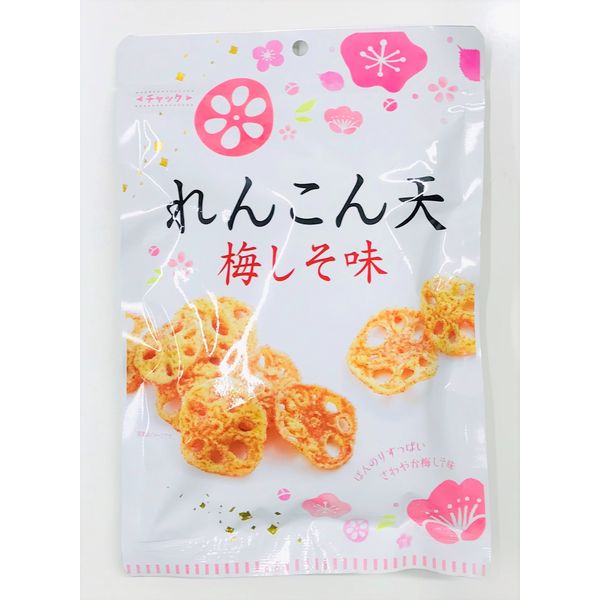 【ワゴンセール】ダイコー食品 れんこん天梅しそ味 4974689079120 1セット（10袋）