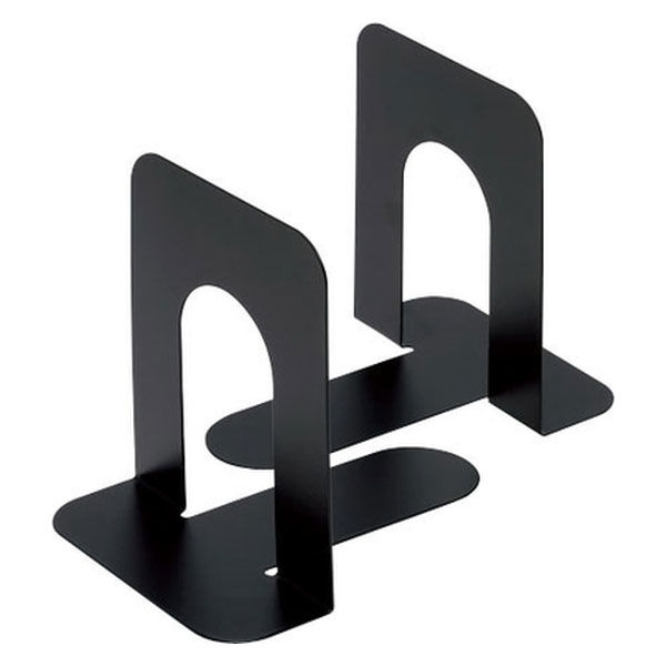 ジョインテックス ブックエンド M 黒 1組(2個入) B167J-M-BK 1組（直送品）