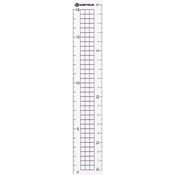 【数量は多】 ジョインテックス 再生PET直定規18cm B332J 1本 - アスクル 定規・巻尺・コンパス