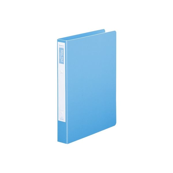 ジョインテックス リング式ファイル D030J-SB スカイブルー　1冊（直送品）
