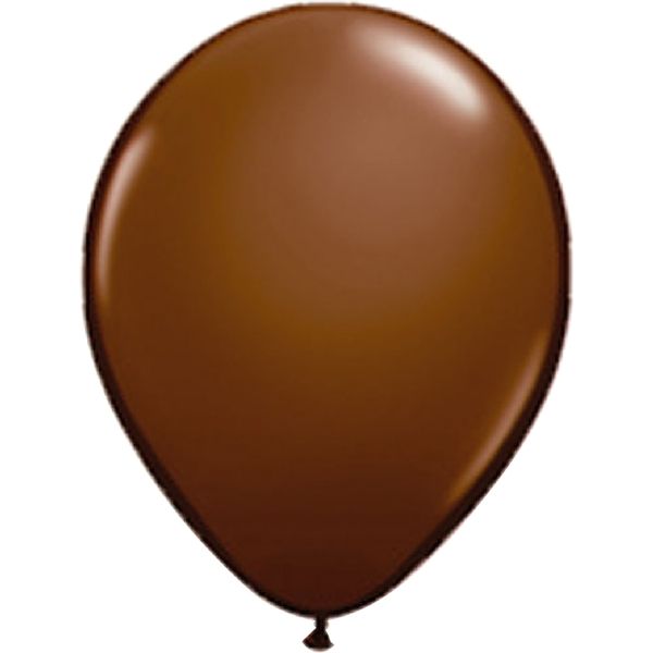 ゴム風船 28cm チョコレートブラウン　100個入 0101250211 1セット(100個入) 宝興産（直送品）