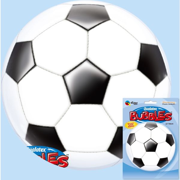 バブルバルーン サッカーボール　1セット(5枚入) 0201440026　宝興産（直送品）