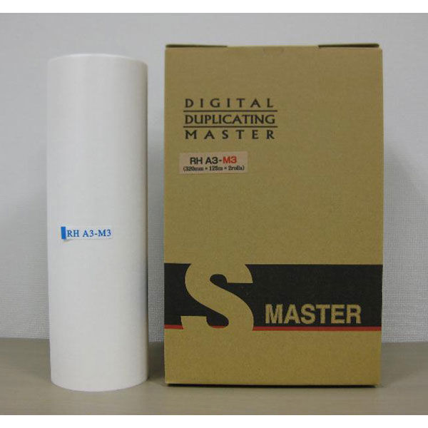 軽印刷機用マスター（satelio用）　m30（汎用品）　1箱（2本入）　（わけあり品）