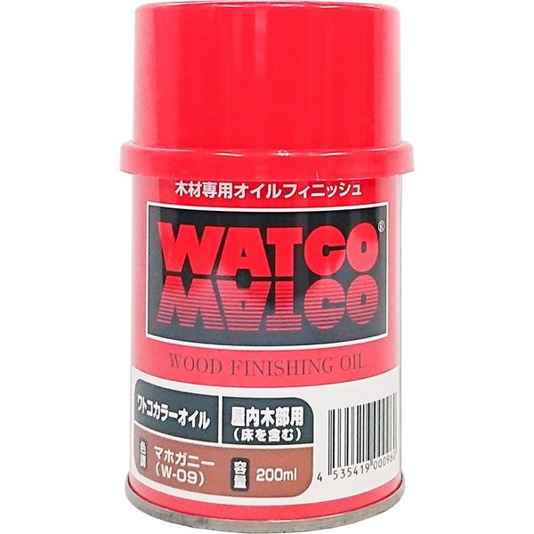 ワトコ(Watco) ワトコオイル W-09 マホガニー(3.6L) - 塗装用品