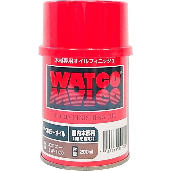 北三 ワトコオイル エボニー 200ML 237670250000 1本（直送品） - アスクル