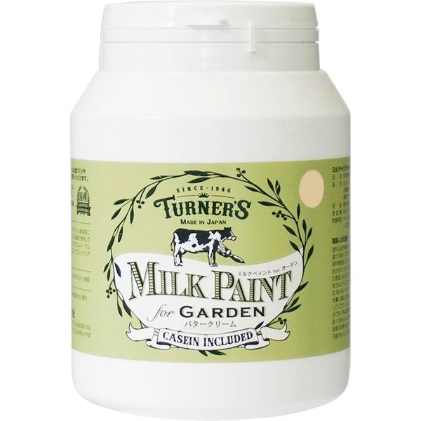 ターナー色彩 ミルクPガーデン バタークリーム 450ML 247676260000 1個（直送品）