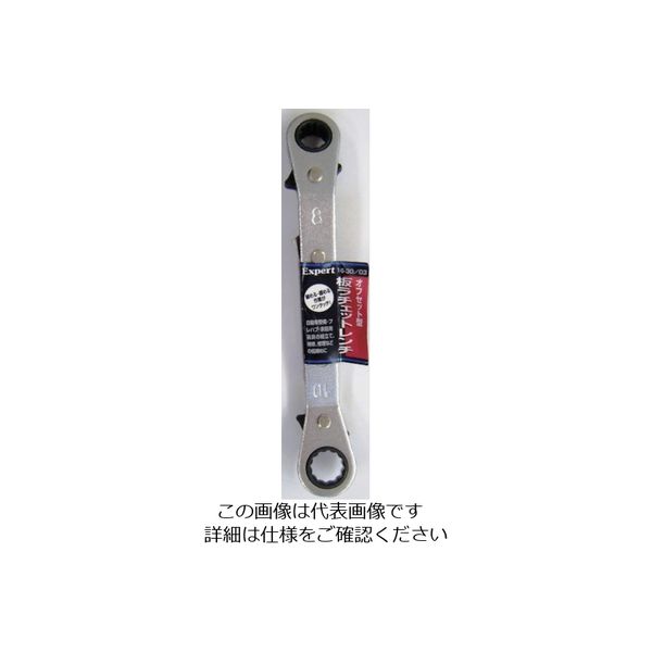 イチネンアクセス ミツトモ 板ラチェットレンチ B8×10mm 16-30-03 1本 859-2281（直送品）