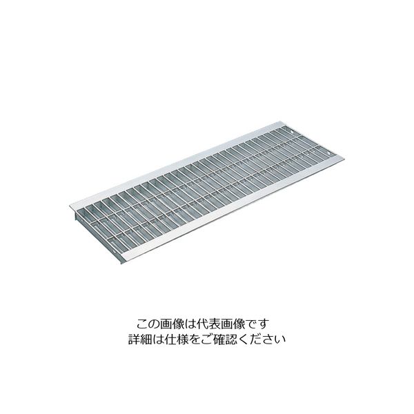 オカグレート OU型グレーチング(U字溝用)Lー3X30X30 OU4F19-20 1枚 457-3269（直送品）