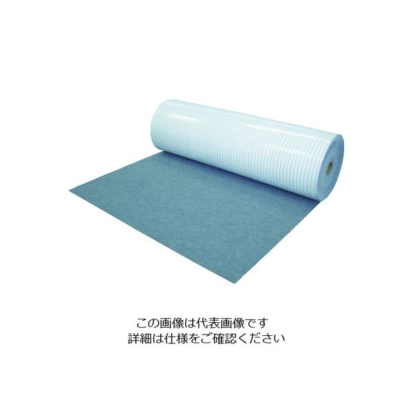 ワタナベ工業 ワタナベ 養生用粘着ぴたマット ロール グレー 182cm×20m KPR-305-182-20 1本 467-5789（直送品）