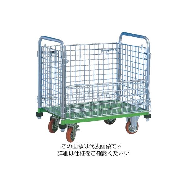 神戸車輌製作所 カンベ メッシュパックロール標準1段タイプ 四方囲い 629A 1台 855-0511（直送品）