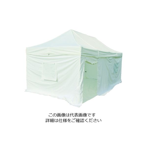 旭産業 旭 防災用テント 間口6.0mX奥行3.0m 白 SHT-1 1組 792