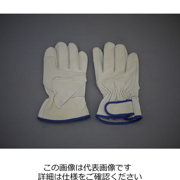 富士グローブ 作業用皮手袋 あて付 レインジャー型 Fー2 フリー F-2 1セット(12双:1双×12パック)（直送品）