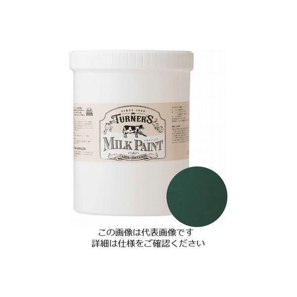 ターナー色彩 ミルクペイント 1.2L クロコダイルグリーン 4993453010435 1個（直送品）