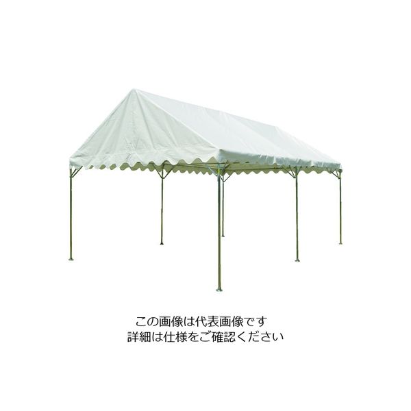 越智工業所 KOK 集会用テント らくらくテント W5.31XD3.55XH3.07 天幕色 白 RT-2X3-W 1台 781-2230（直送品）