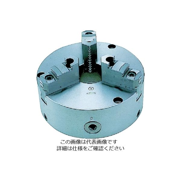 小林鉄工 ビクター 芯振れ調整型3ツ爪スクロールチャック TC6A 6インチ 分割爪 1台 443-8035（直送品）