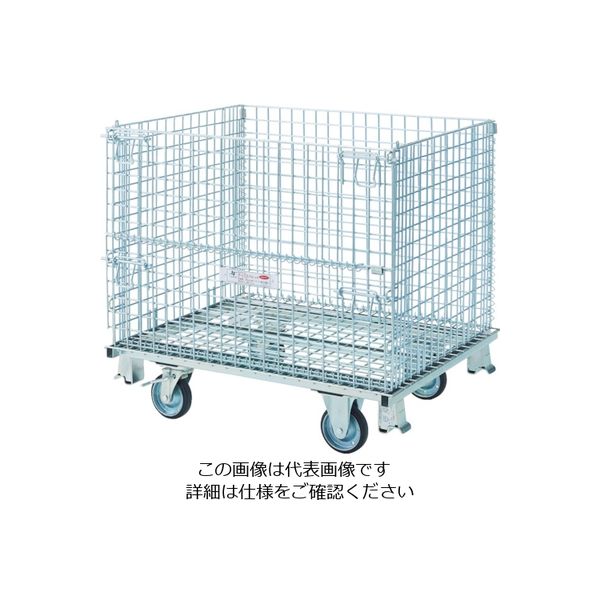 テイモー ボックスパレットゴム車輪付き Cー508 1台 795-4557（直送品）