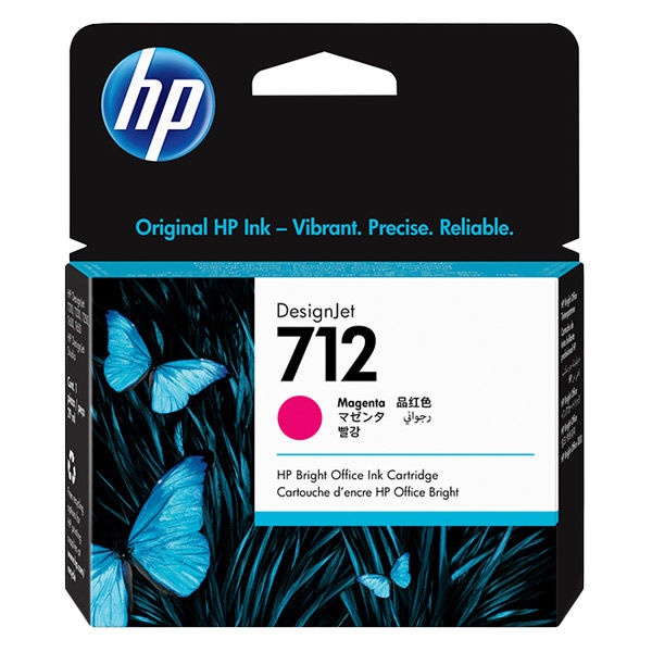 HP（ヒューレット・パッカード） 純正インク HP712 マゼンタ（29ml ...