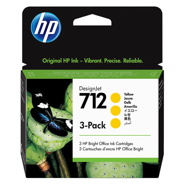 HP（ヒューレット・パッカード） 純正インク HP712 イエロー（29ml