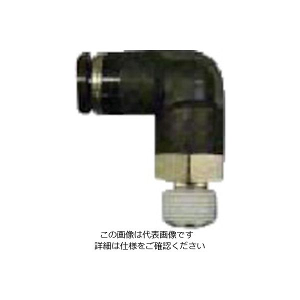 扶桑精機 扶桑 空気機器・パーツ チューブ継手空気用R1/8xホース外径Φ6.0(L型) 18182 1個 810-5629（直送品）