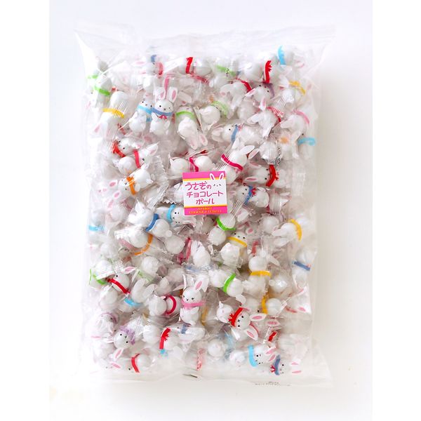 チョコうさぎ 楽天市場】うさぎ チョコレートボール 400g 約110個 メール便