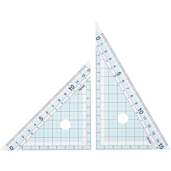 レイメイ藤井 先生おすすめ三角定規 大 APJ287 1セット（5個）（直送品）