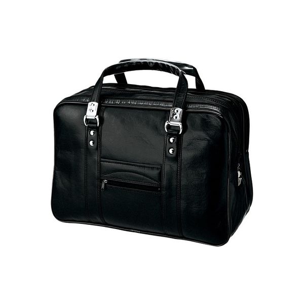 ウノフク 銀行ボストン 04-0092 B4対応 ブラック 1個（直送品）