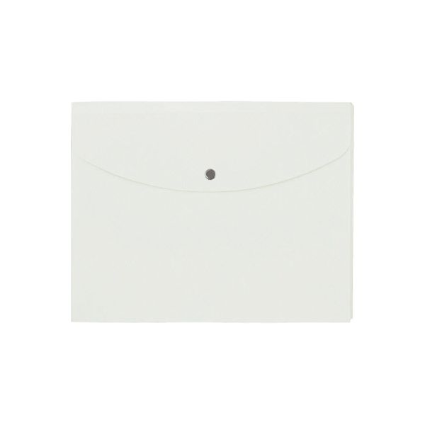 プラス エンベロープ マチ付横 FL121CH 白 10枚　1パック（直送品）