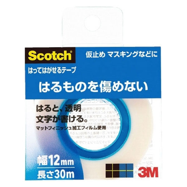 スリーエム ジャパン はってはがせるテープ小巻 811-1-12C　1個（直送品）