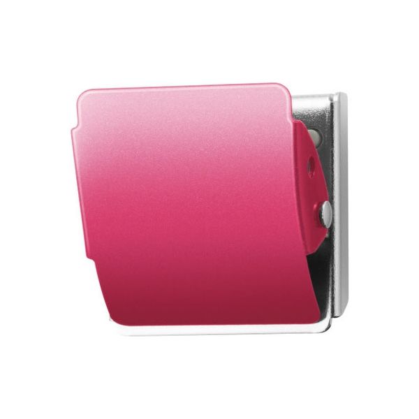 プラス マグネットクリップCP-040MCR M ピンク10個　1箱（直送品）