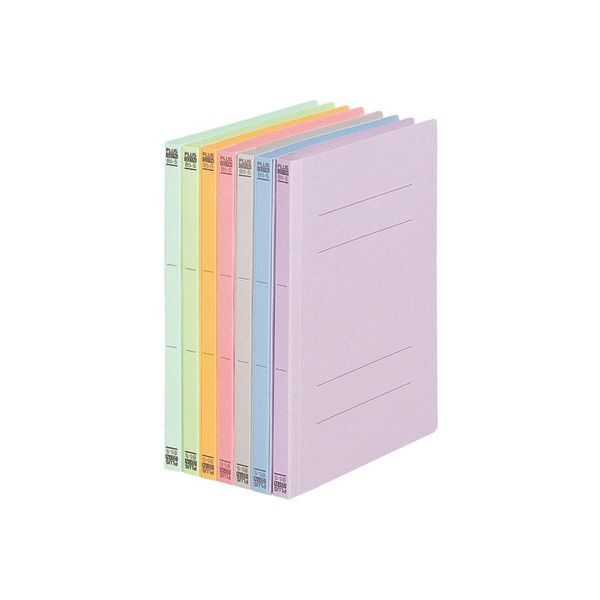 プラス フラットファイル 031N B5S イエロー 30冊 NO.031N YL 1セット（直送品）