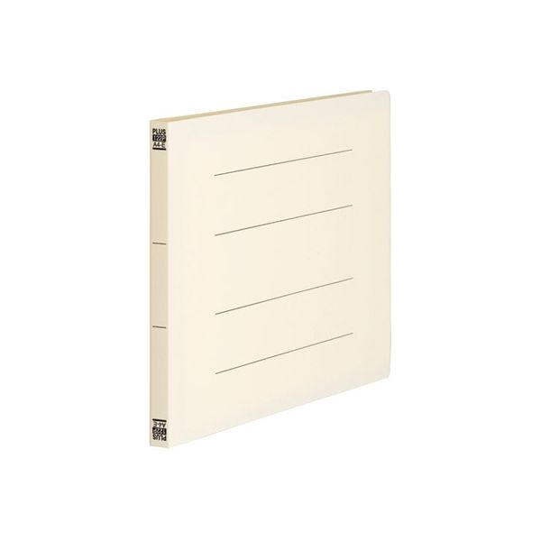 プラス PPフラットファイルA4E No.122P IV 10冊　1パック（直送品）