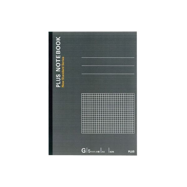 プラス ノートブック NO-204GS A4 方眼罫 10冊　1パック（直送品）