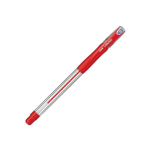 三菱鉛筆 ボールペンVERY楽ボ SG10005.15 赤 10本　1箱（直送品）