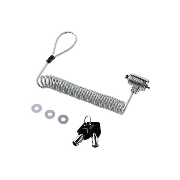 サンワサプライ セキュリティワイヤー　ＳＬＥー１４Ｓ　1個（直送品） 5,046円