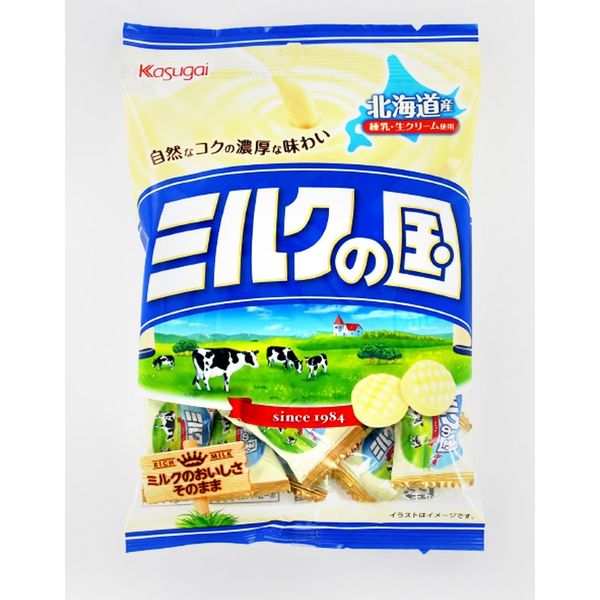 春日井製菓 Ａミルクの国 4901326035072 125G×12個（直送品）