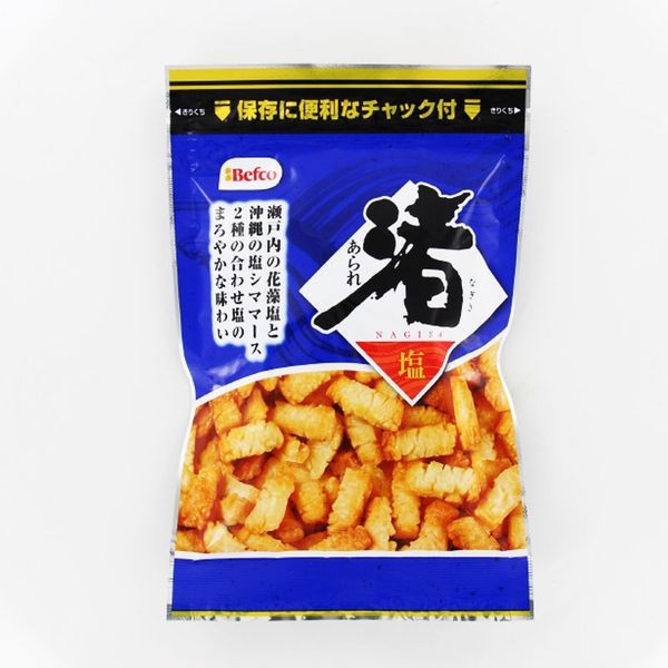 １００ｇ渚あられ（しお） 4901336205243 100G×12個 栗山米菓（直送品）