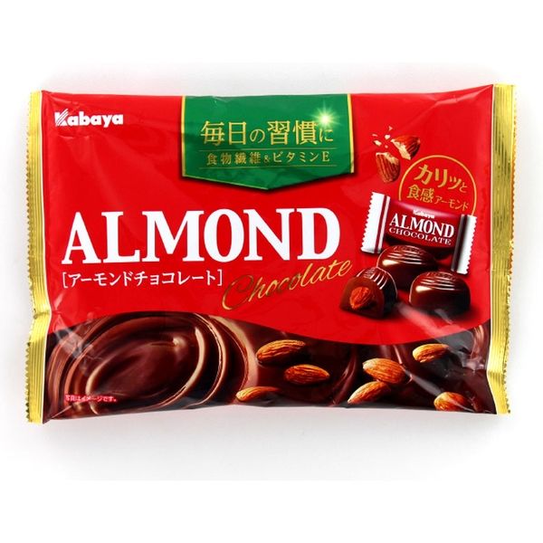 アーモンドチョコレート 4901550370093 148G×12個 カバヤ食品（直送品）