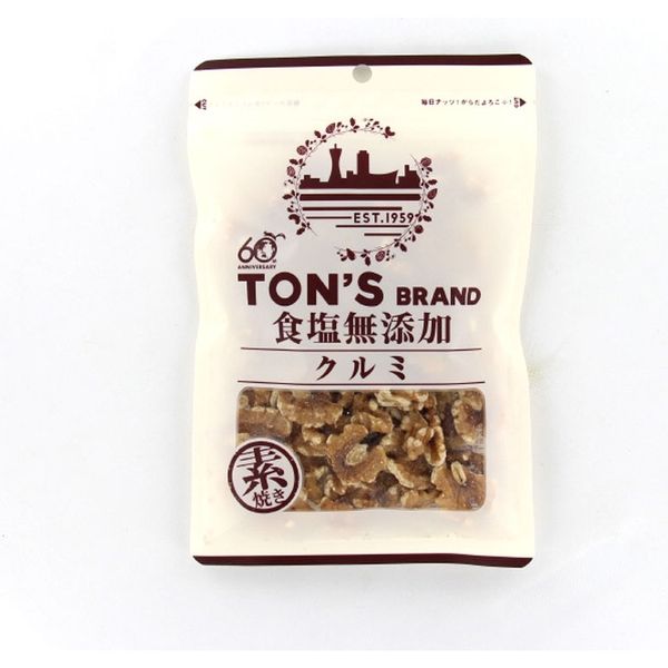 東洋ナッツ食品 食塩無添加　クルミ 4901998021717 90G×10個（直送品）
